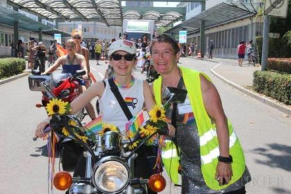 Dykes on Bikes, CSD am See , Konstanz